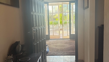 Resa Estates for sale te koop project Cala Tarida Ibiza pool hallway.jpeg